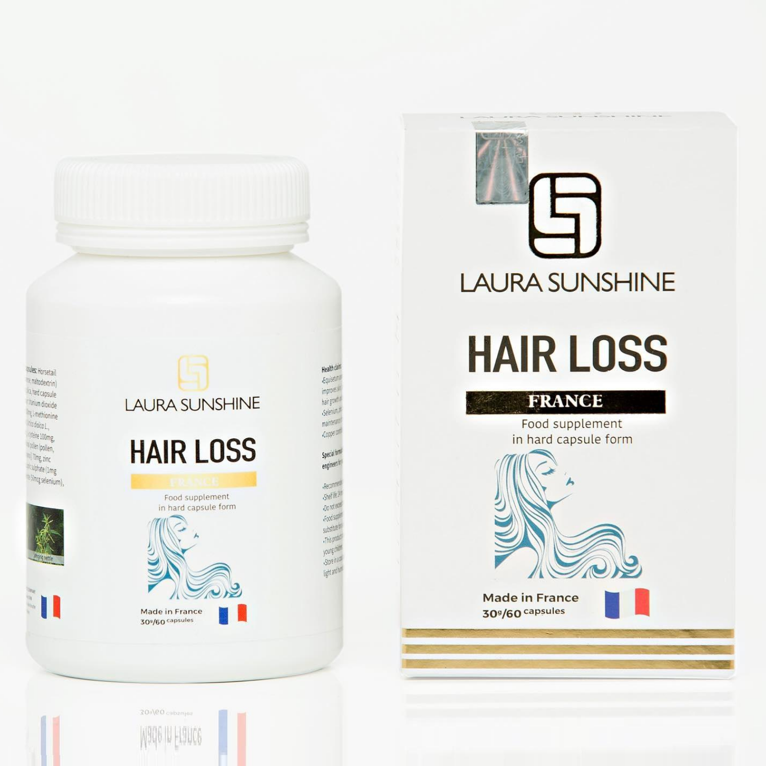 Viên uống hỗ trợ mọc tóc từ Pháp - Hair Loss - Laura Sunshine | Mỹ Phẩm  Nhật Kim Anh